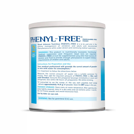 Phenyl-Free® 2 Medical Food Powder - 1 lb Can