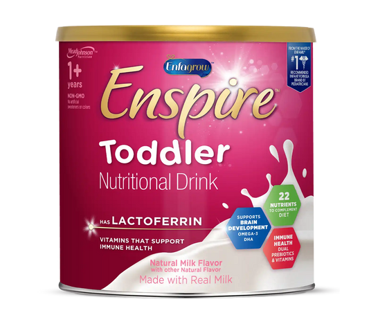 Enfagrow® Enspire® Toddler Nutritional Drink - Natural Milk Flavor Powder - 24 oz Can