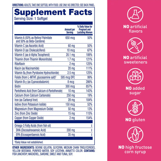 Enfamom™ Prenatal Multivitamin with DHA 30 Softgels