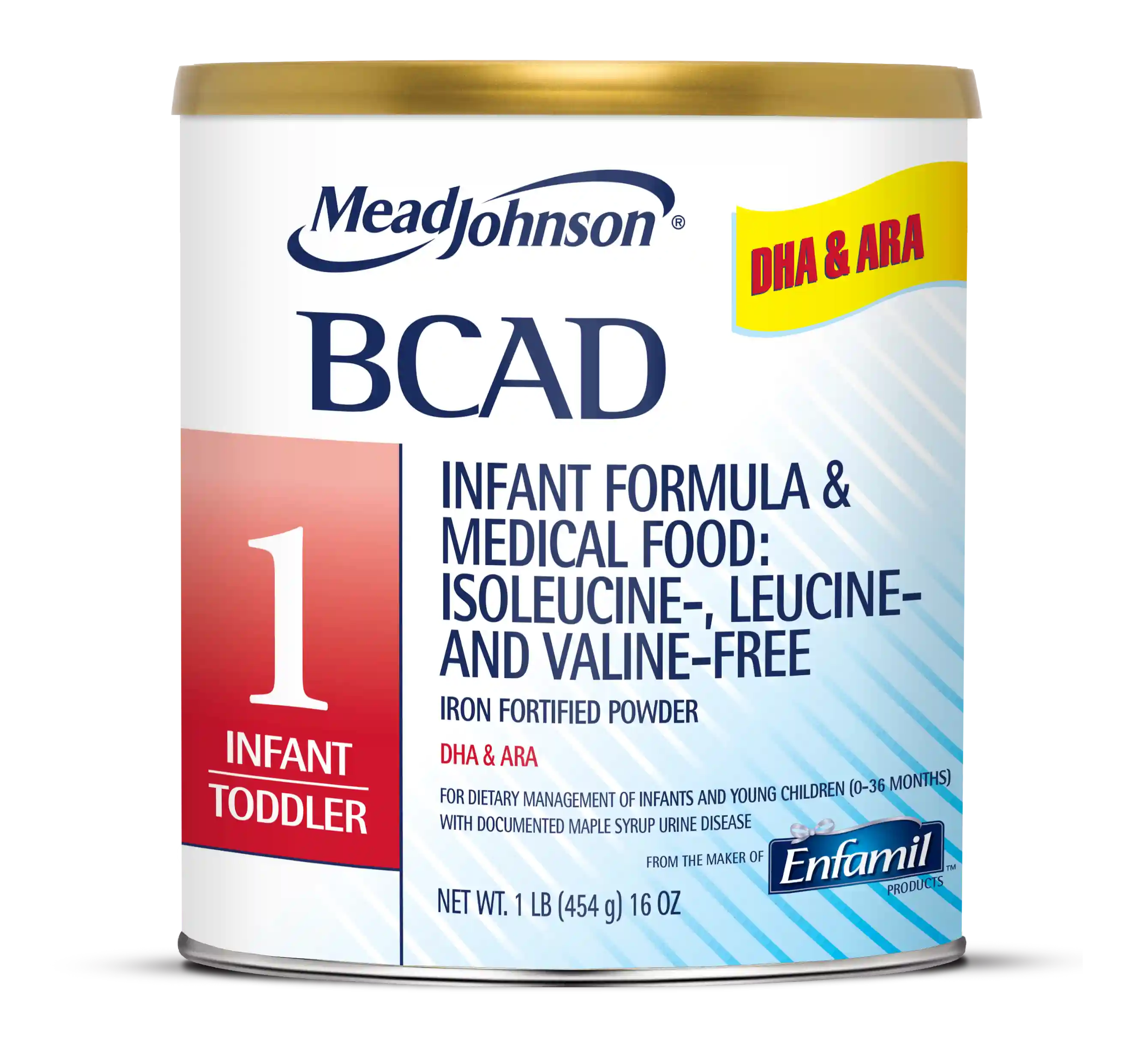 BCAD 1 Infant Formula & Medical Food Powder - 1 lb Can